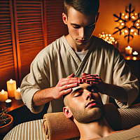 A Massagem na cabeça